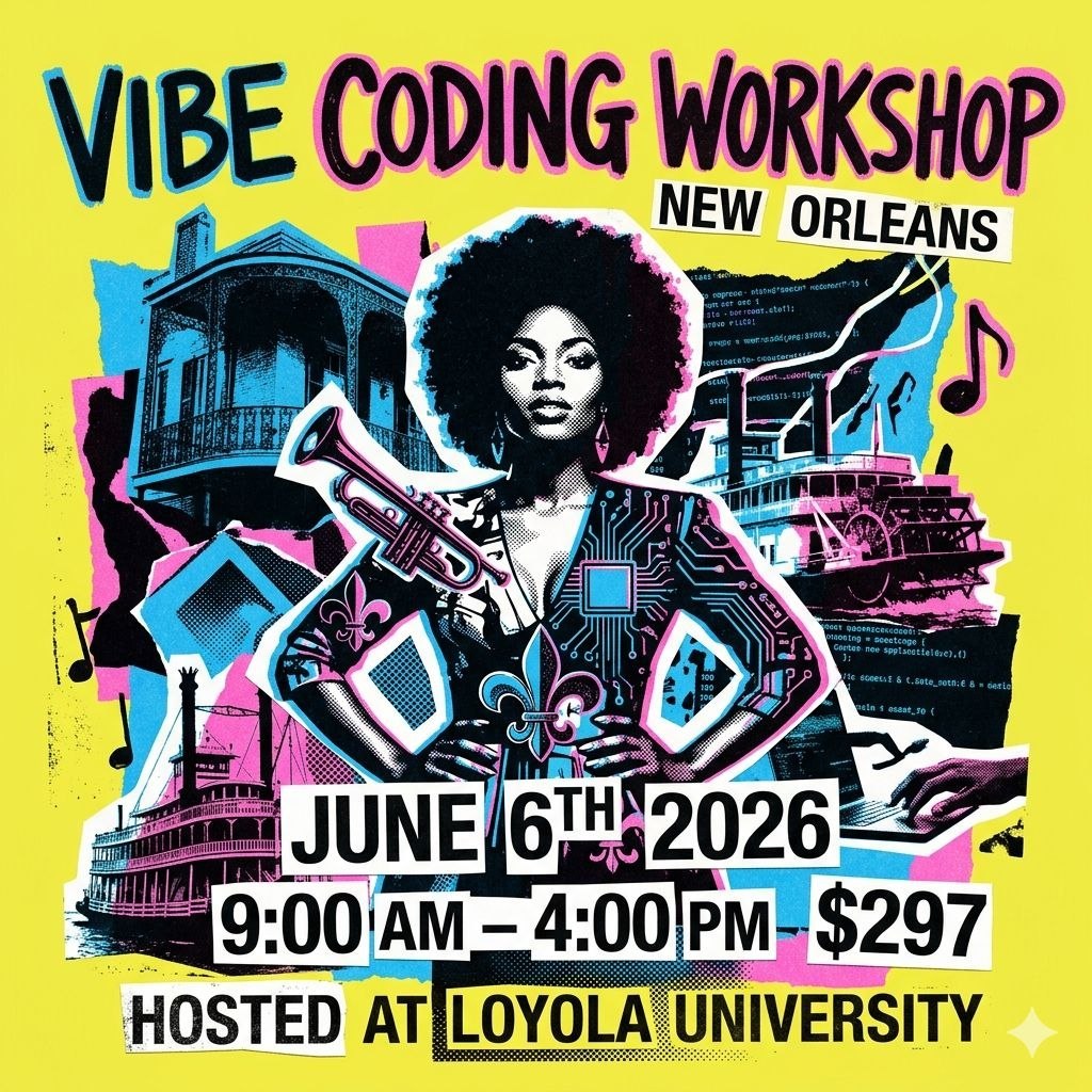 Vibe Coding Workshop New Orleans — June 6th 2026